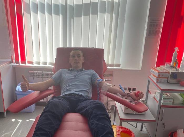 Донорська допомога курсантів університету