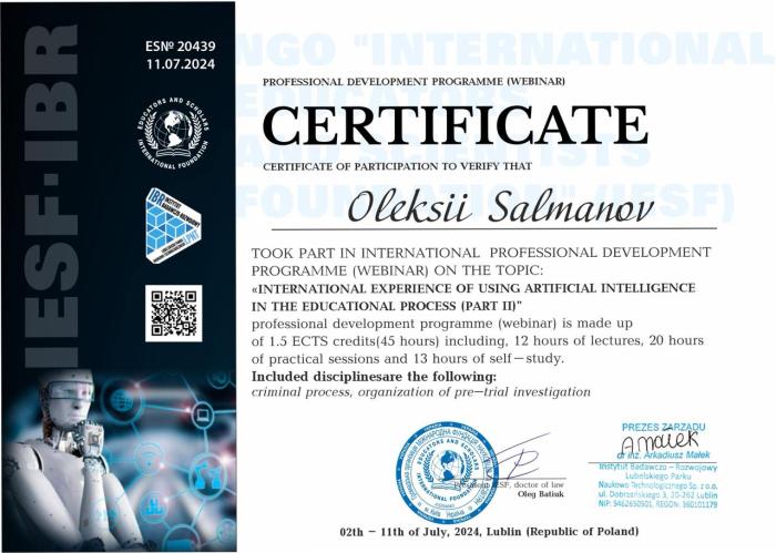 Підвищення кваліфікації онлайн