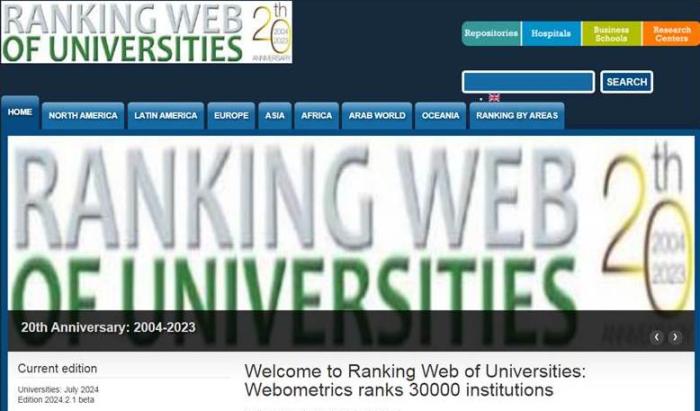 ХНУВС у міжнародному рейтингу університетів світу Webometrics
