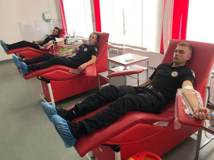 Курсанти ХНУВС вкотре стали донорами крові