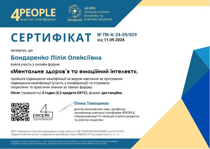 Удосконалення професійних навичок