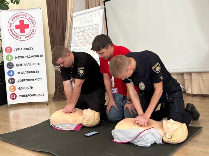 Курсанти ННІ №4 пройшли тренінг із надання першої домедичної допомоги