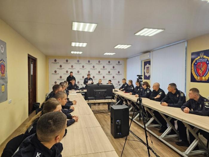 Представники курсантсько-студентського самоврядування, члени робочої групи та курсанти взяли участь в обговоренні освітньо-професійної програми