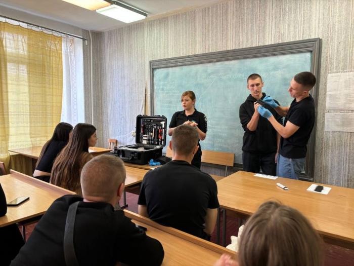 Бінарне заняття з криміналістики