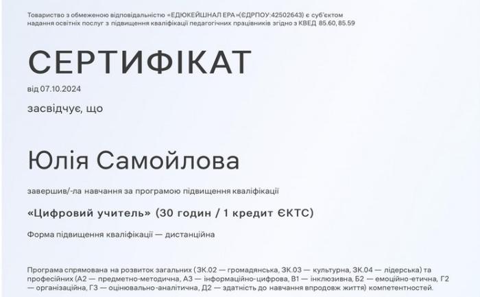 Удосконалення професійних навичок