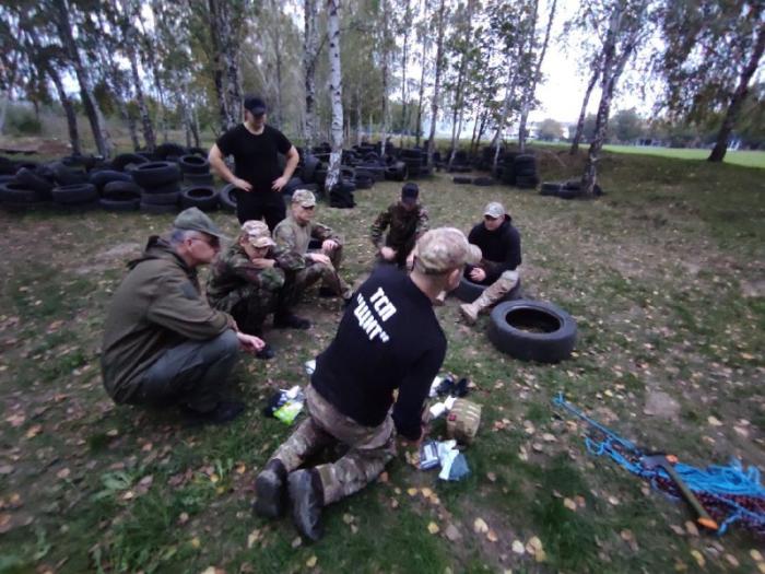 Тренувальний збір науково-практичного гуртка кафедри тактико-спеціальної підготовки ННІ №2 «ЩИТ»