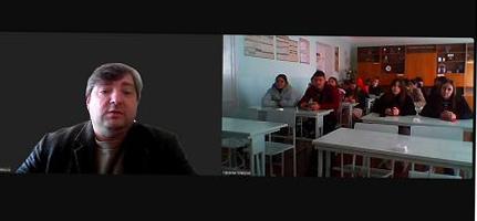 Career guidance meeting with students of Ivanovetskyi lyceum