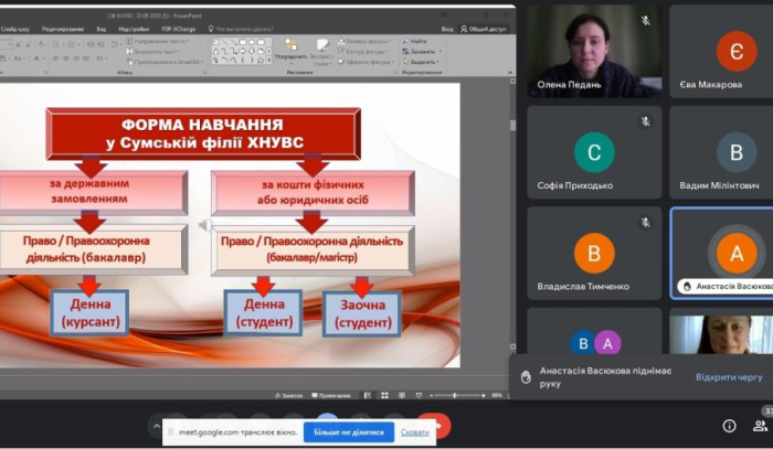 Старшокласникам Сумщини розповіли про престижність професії юриста