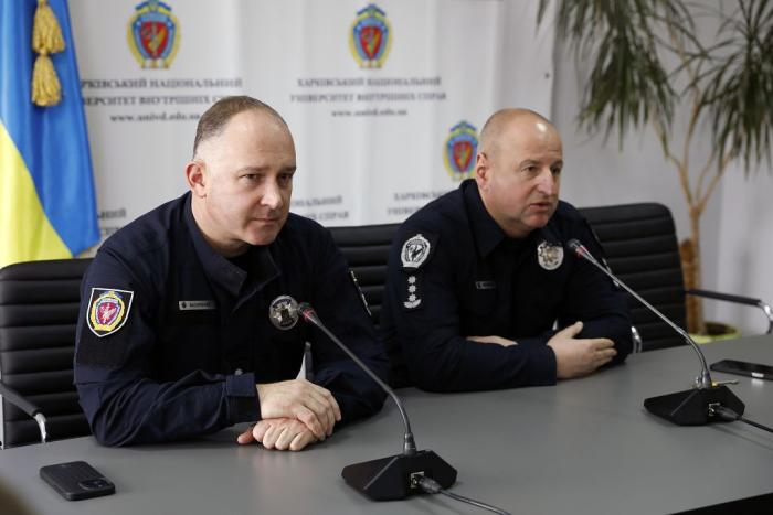 Зустріч керівництва університету з курсантами та студентами