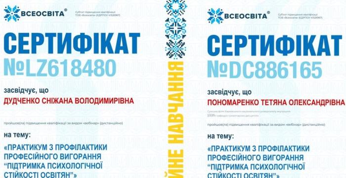 Підтримка психологічної стійкості освітян