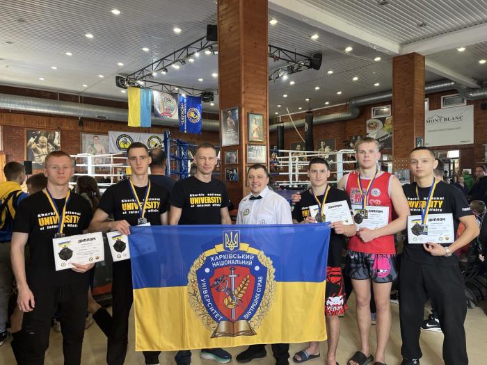 Здобувачі освіти ХНУВС – переможці та призери чемпіонату з тайського боксу