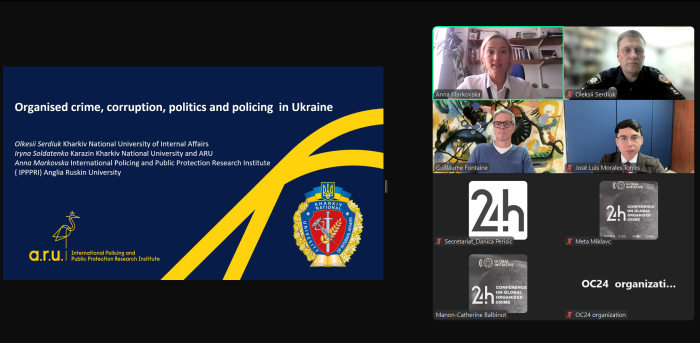 ХНУВС взяв участь у 24-годинній конференції з проблем глобальної організованої злочинності