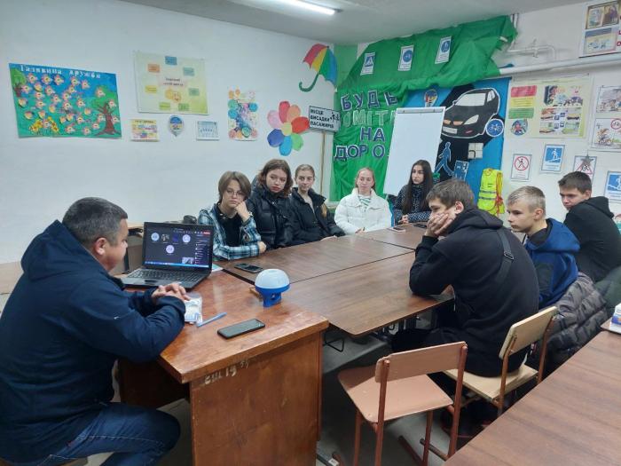 Бесіда з ліцеїстами про обрання майбутньої освіти