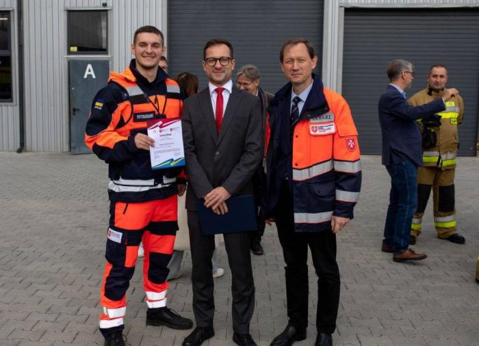 Курсант ХНУВС отримав кваліфікацію рятувальника