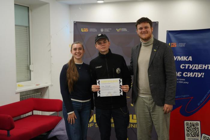 Курсант ННІ №4 Артем Громович взяв участь у програмі «Діалог студентської єдності: Україна та Литва»