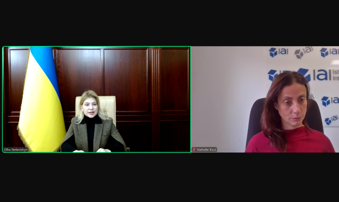 Участь в онлайн-брифінгу «Інтеграція до ЄС та НАТО у воєнний час: прогрес України, виклики та безпекові пріоритети»