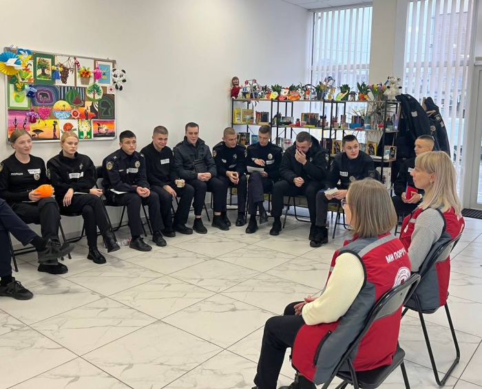 Курсанти 4 курсу ННІ №1 пройшли тренінг із надання першої психологічної допомоги