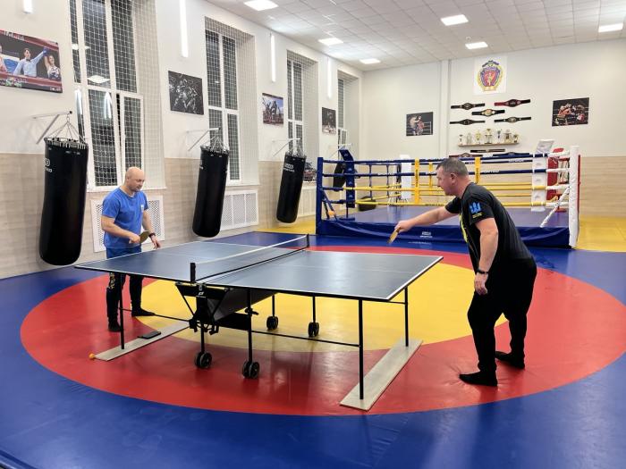 Training with a war veteran