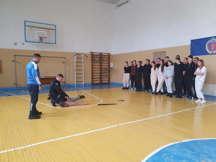 Відпрацювання ситуацій при застосуванні поліцейських заходів примусу