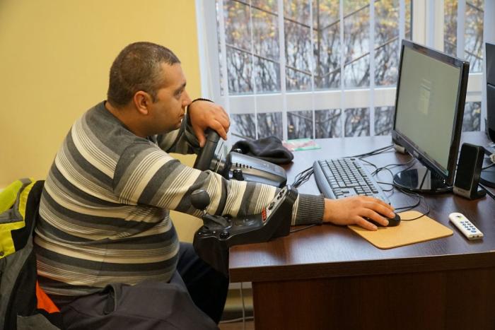 Учасник бойових дій Олексій Домшинський: «Сподіваюся добре опанувати теорію й успішно скласти іспит»