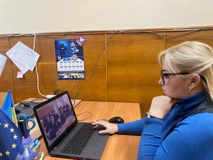 Профорієнтаційна онлайн-зустріч із ліцеїстами 