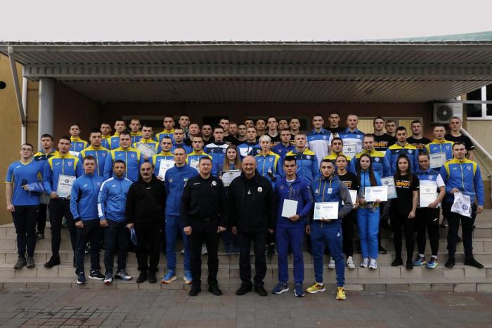 В університеті відзначили кращих спортсменів за результатами 2024 року