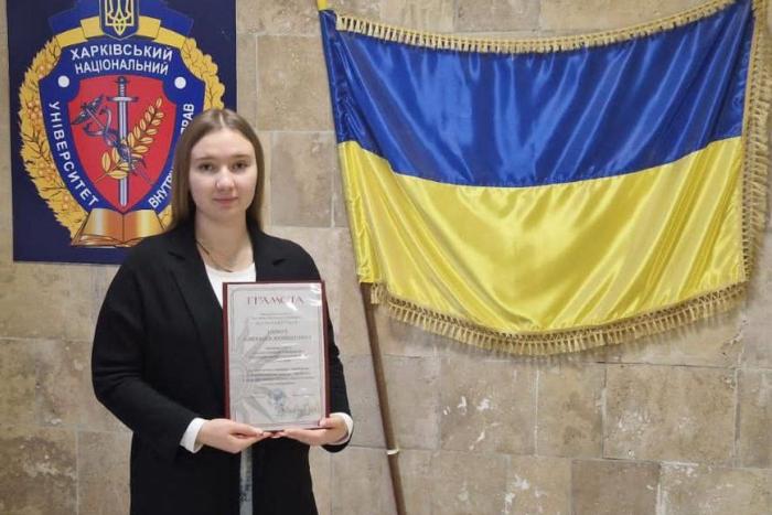 Студентка ННІ №5 отримала відзнаку Камʼянець-Подільської міської ради