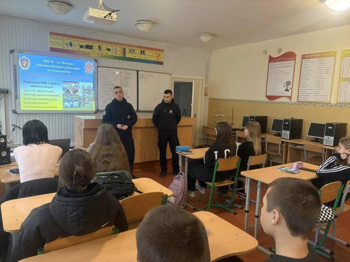 Бесіда з ліцеїстами щодо обрання майбутньої професії