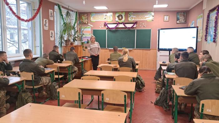 Бесіда з ліцеїстами про вибір професії