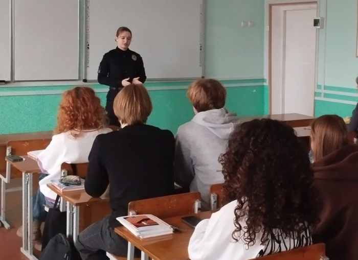 Зустріч з учнями ліцею «Успіх» Монастирищенської міськради Черкаської області