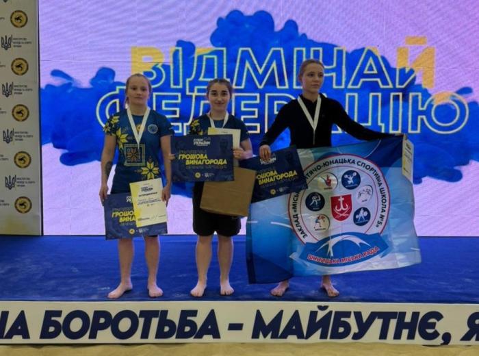 Cadet Sofia Koval – bronze medalist in beach wrestling competitions