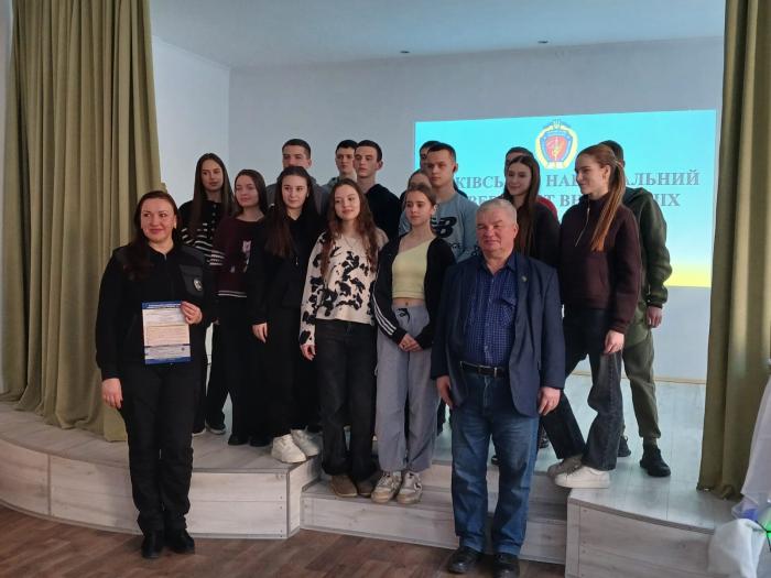 Career orientation meetings in the city of Zhmerynka