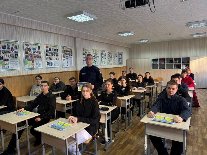 Зустріч курсантів із вихованцями ліцеїв з посиленою військово-фізичною підготовкою