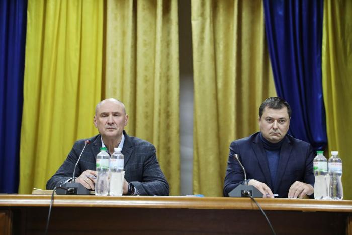 Ректор університету Валерій Сокуренко провів інструктаж із курсантами перед стажуванням у підрозділах НПУ