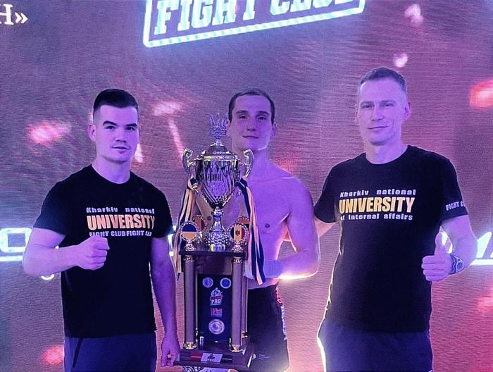 Слухач магістратури ХНУВС Єгор Скуріхін – володар Кубку турніру Legion Fight Pro
