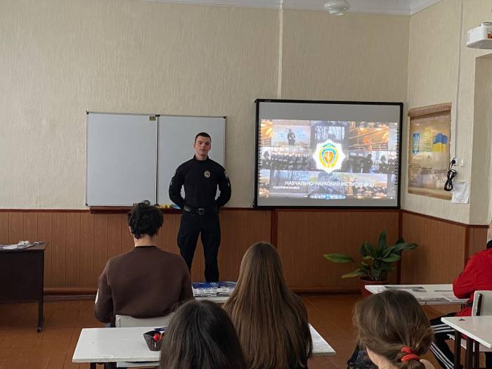 Зустріч із ліцеїстами, присвячена професійному орієнтуванню