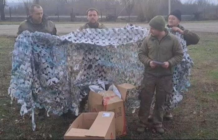 Маскувальні сітки для наших захисників