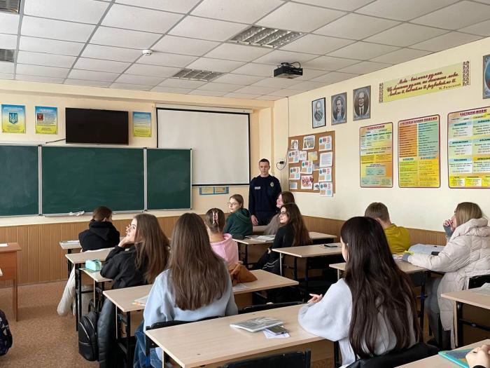 Профорієнтаційна зустріч у Безлюдівському юридичному ліцеї імені І. Я. Підкопая