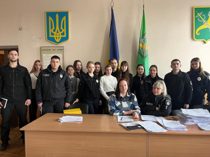 Від теорії до практики: стажування курсантів і студентів у підрозділах поліції Харківщини