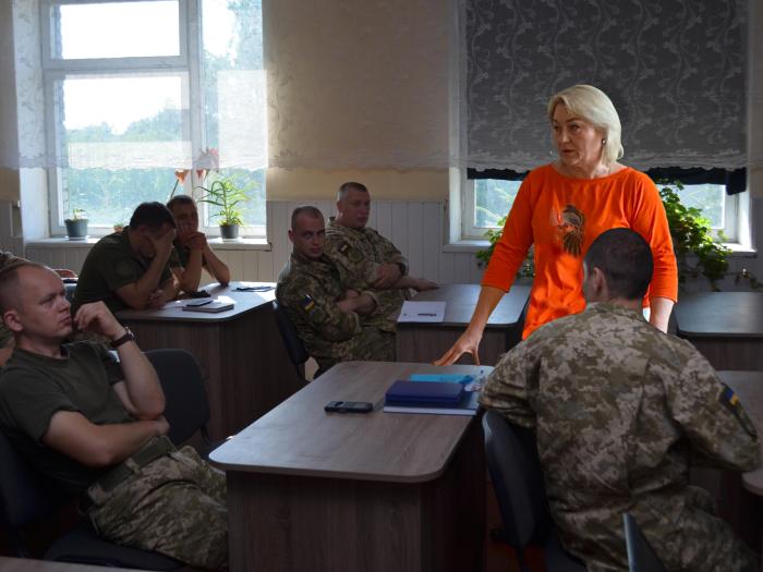 Психологічна допомога науковців університету військовим