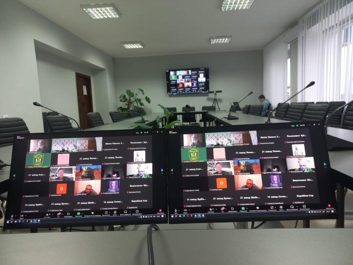 Обговорення вибору майбутньої професії з випускниками Криворізького ліцею-інтернату