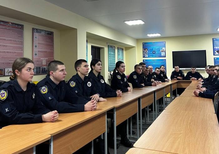 Зустріч курсантів із куратором до Дня пам’яті Героїв Крут