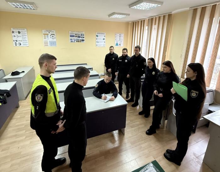 Захист матеріалів стажування з використанням поліцейського квесту