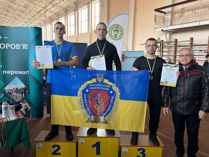 University cadets are winners and prize-winners of kettlebell competitions