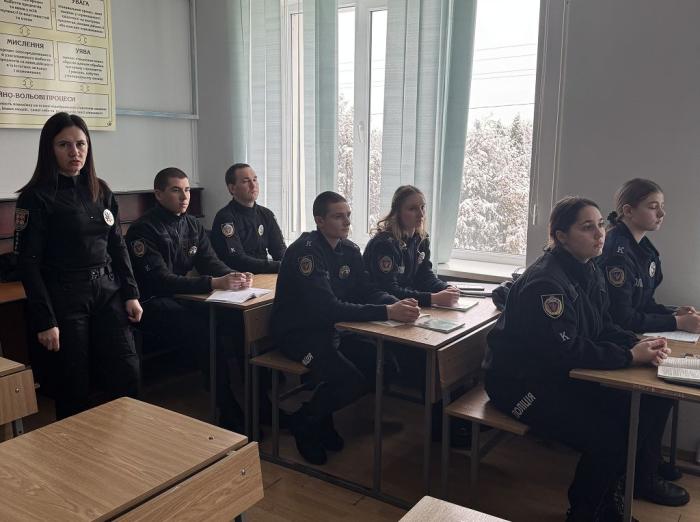 Practical-oriented lesson for cadets of the ERI No. 2