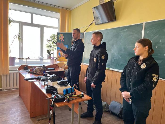 Career guidance work of the Department of Tactical and Special Training for high school students