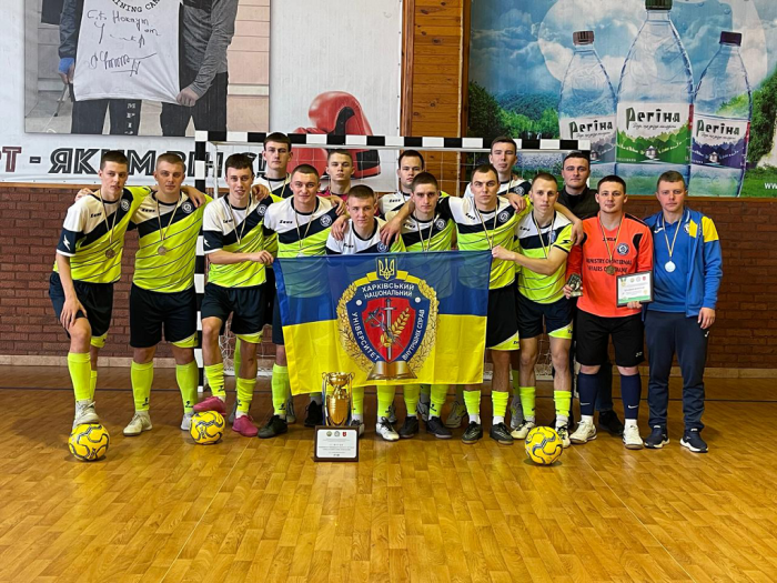 KhNUIA futsal team is the silver medalist of Vinnytsia region championship among student teams in 2025