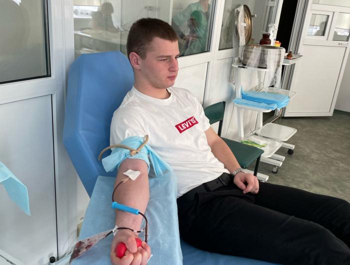 Курсанти Сумської філії ХНУВС підтримують донорський рух