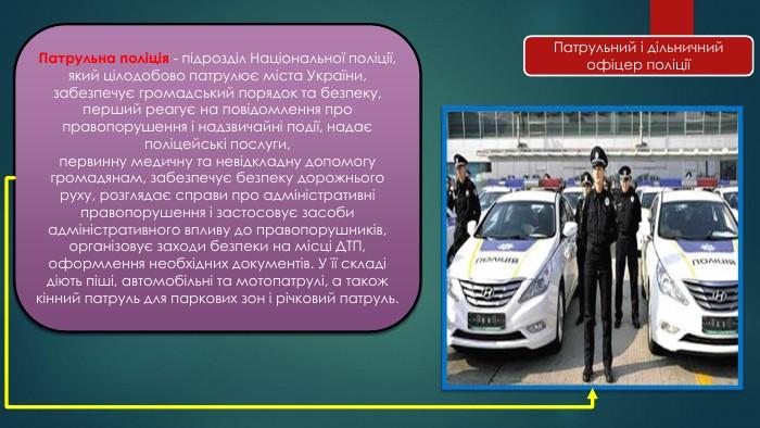 Практичний досвід для майбутніх правоохоронців: організація діяльності патрульної поліції