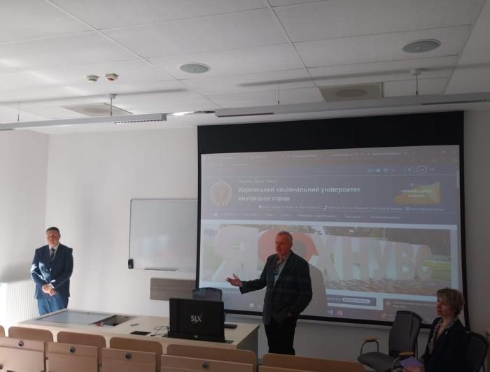 Представник ХНУВС Микола ПАХНІН взяв участь у програмі академічної мобільності в Польщі